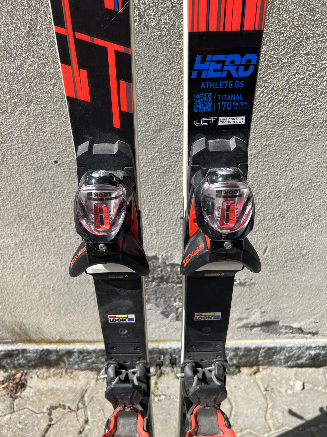 170cm sci Rossignol Hero GS FIS r20 usato 2024 N1