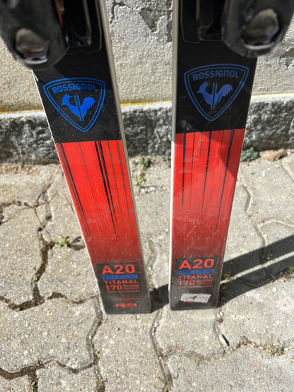 170cm sci Rossignol Hero GS FIS r20 usato 2024 N1