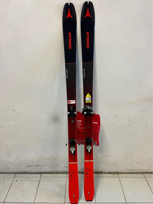177cm Atomic Backland 78 TEST Sci+ attacchi+ pelli