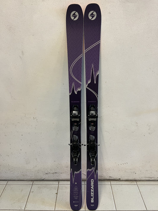 182cm Sci freeride Blizzard Anomaly102 r19.5 usato