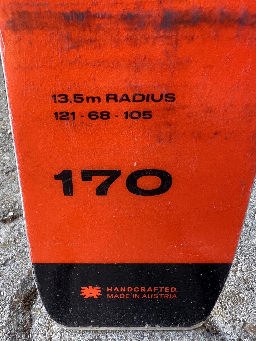 170cm Blizzard Firebird SRC 2024 sci discesa Test