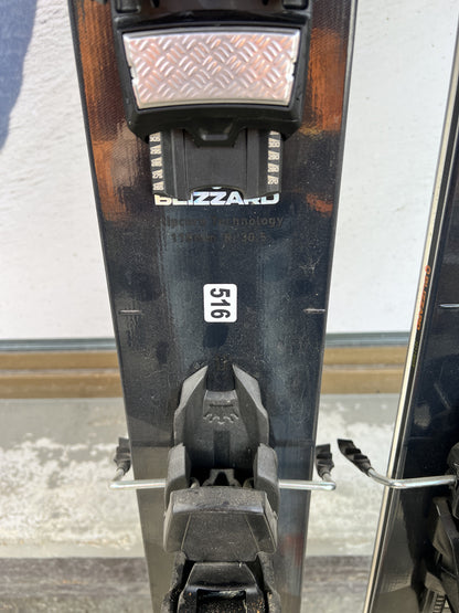 186cm Sci freeride Blizzard Bodacious 118 r30.5 usato