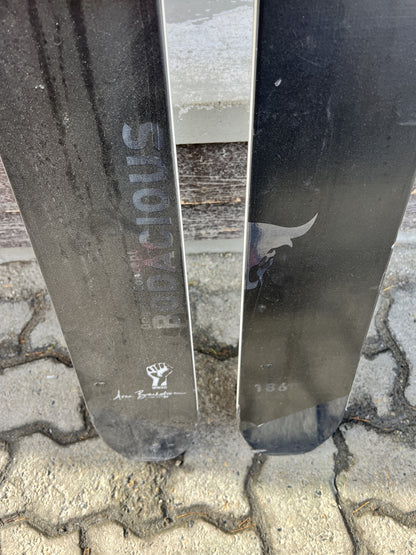 186cm Sci freeride Blizzard Bodacious 118 r30.5 usato