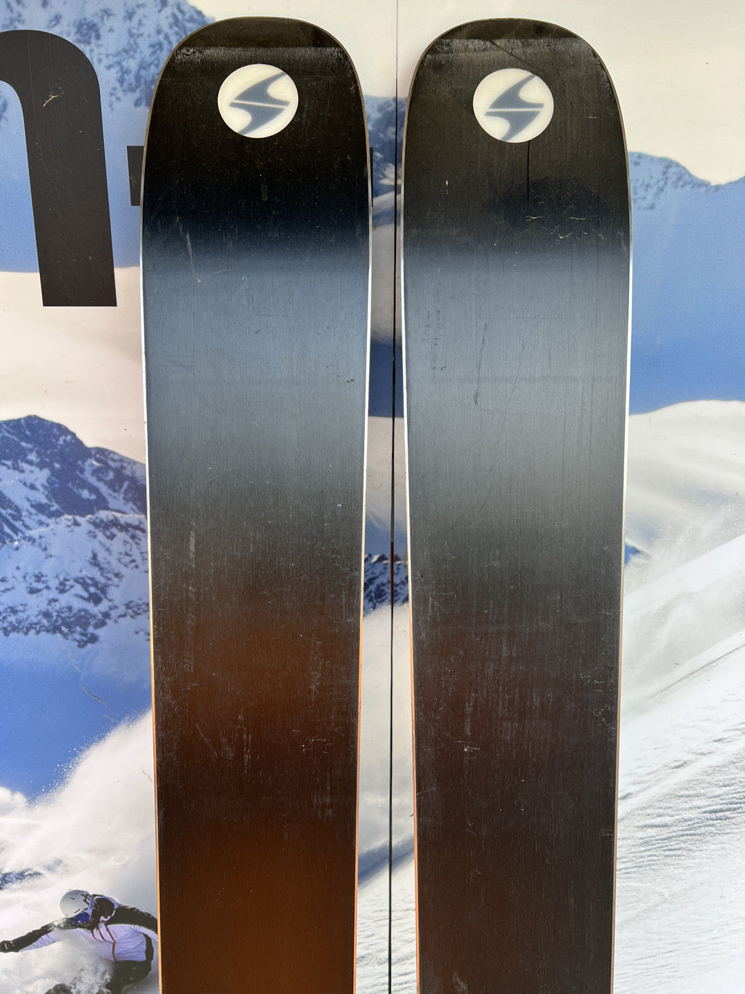 186cm Sci freeride Blizzard Bodacious 118 r30.5 usato