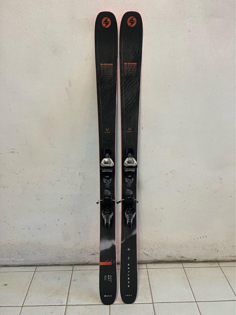 186cm Sci freeride Blizzard Rustler 10 r18.5 usato