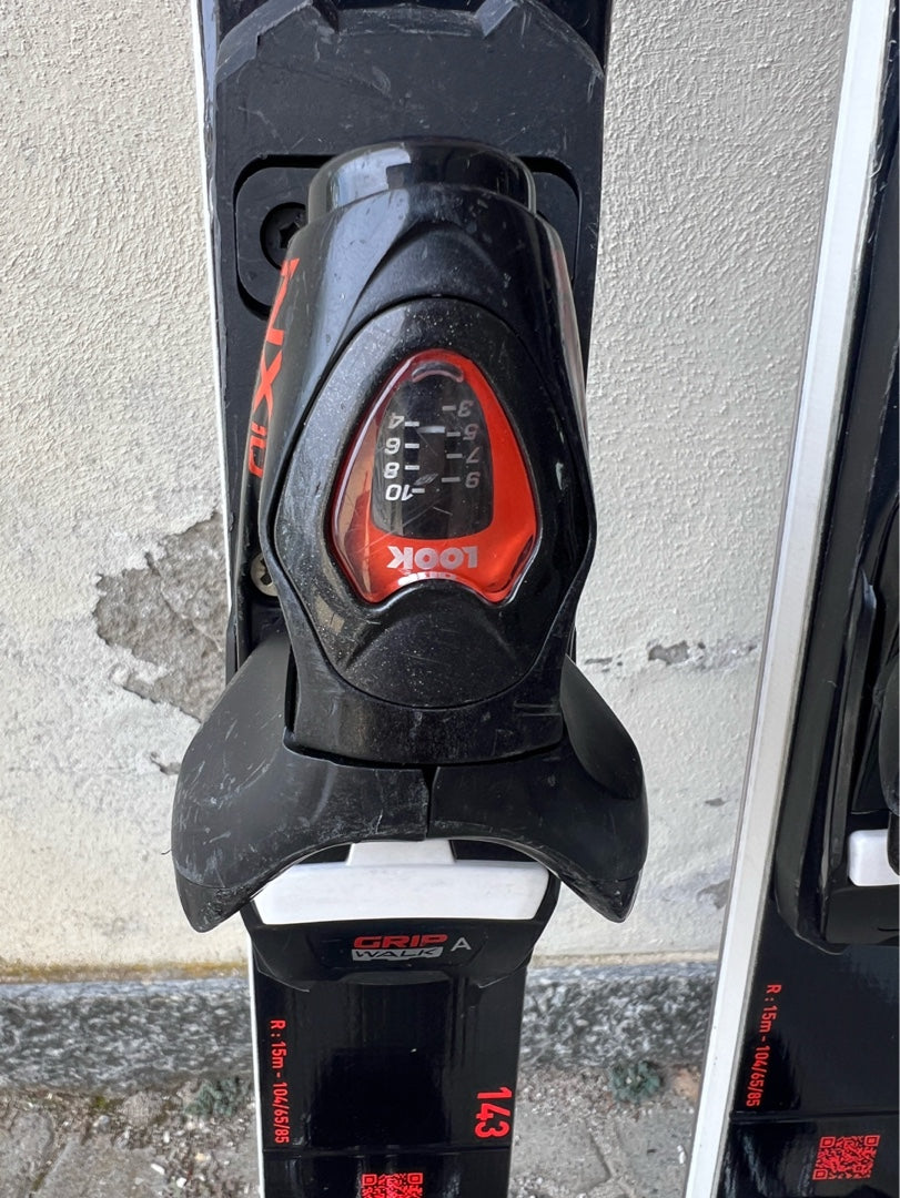 143cm sci Rossignol Hero FIS GSJ r15 usato 2025 N2