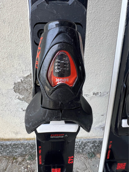 143cm sci Rossignol Hero FIS GSJ r15 usato 2025 N2