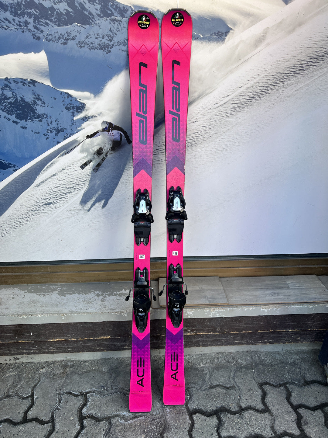 155cm sci Elan Speedmagic r13.5 usato N459