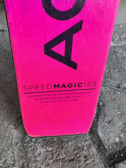 155cm sci Elan Speedmagic r13.5 usato N459