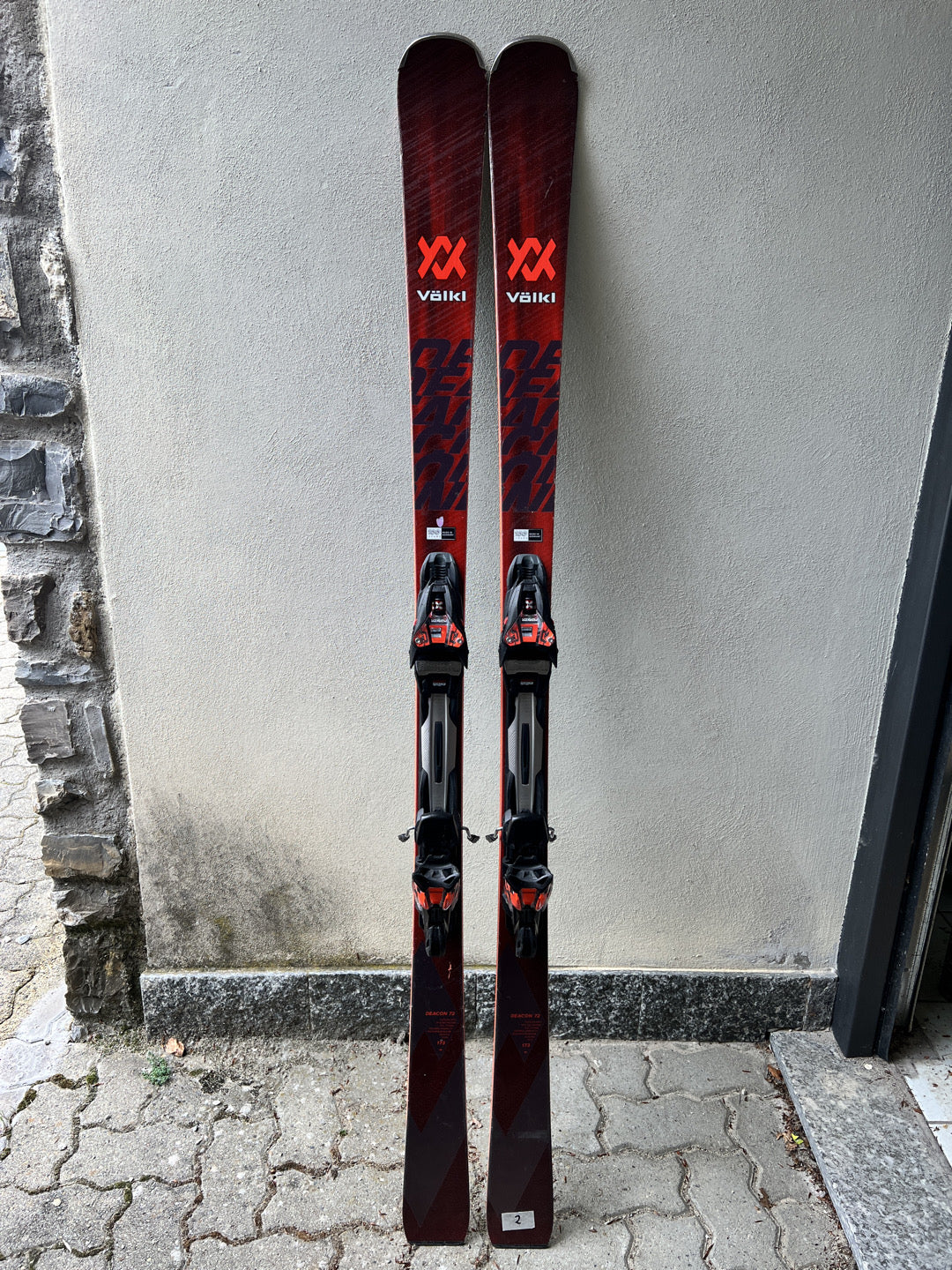 173cm Volkl Deacon72 Test r15.4 usati