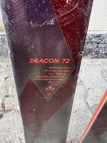 173cm Volkl Deacon72 Test r15.4 usati