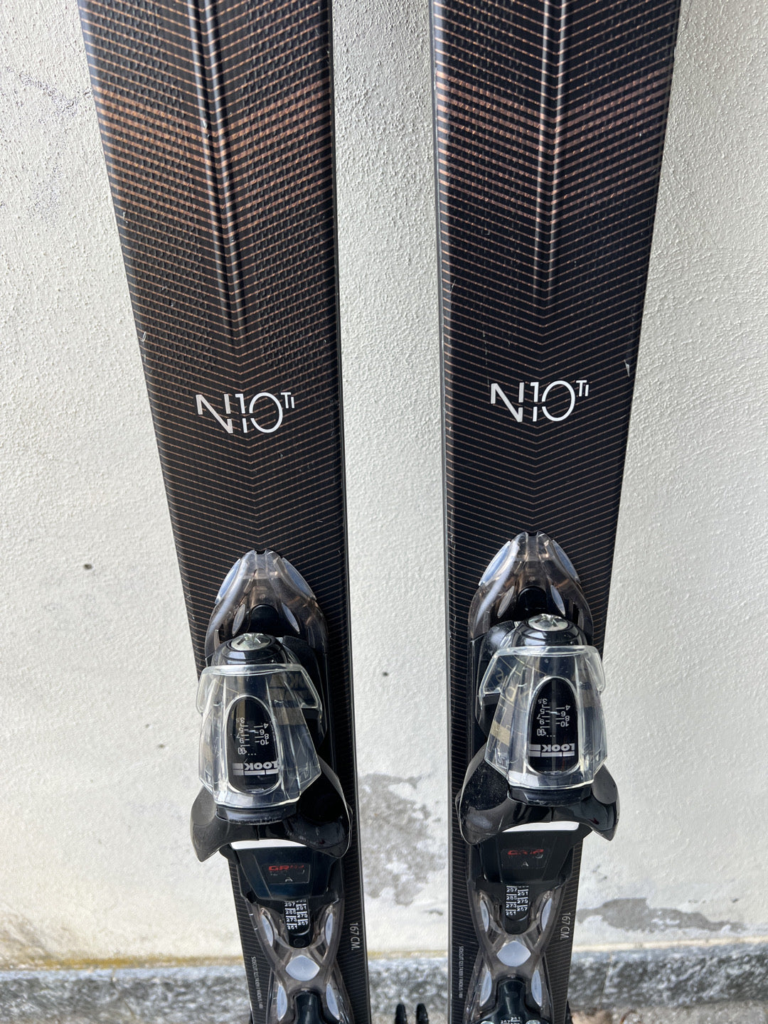 167cm sci Rossignol Nova10 Ti r14 usato N2