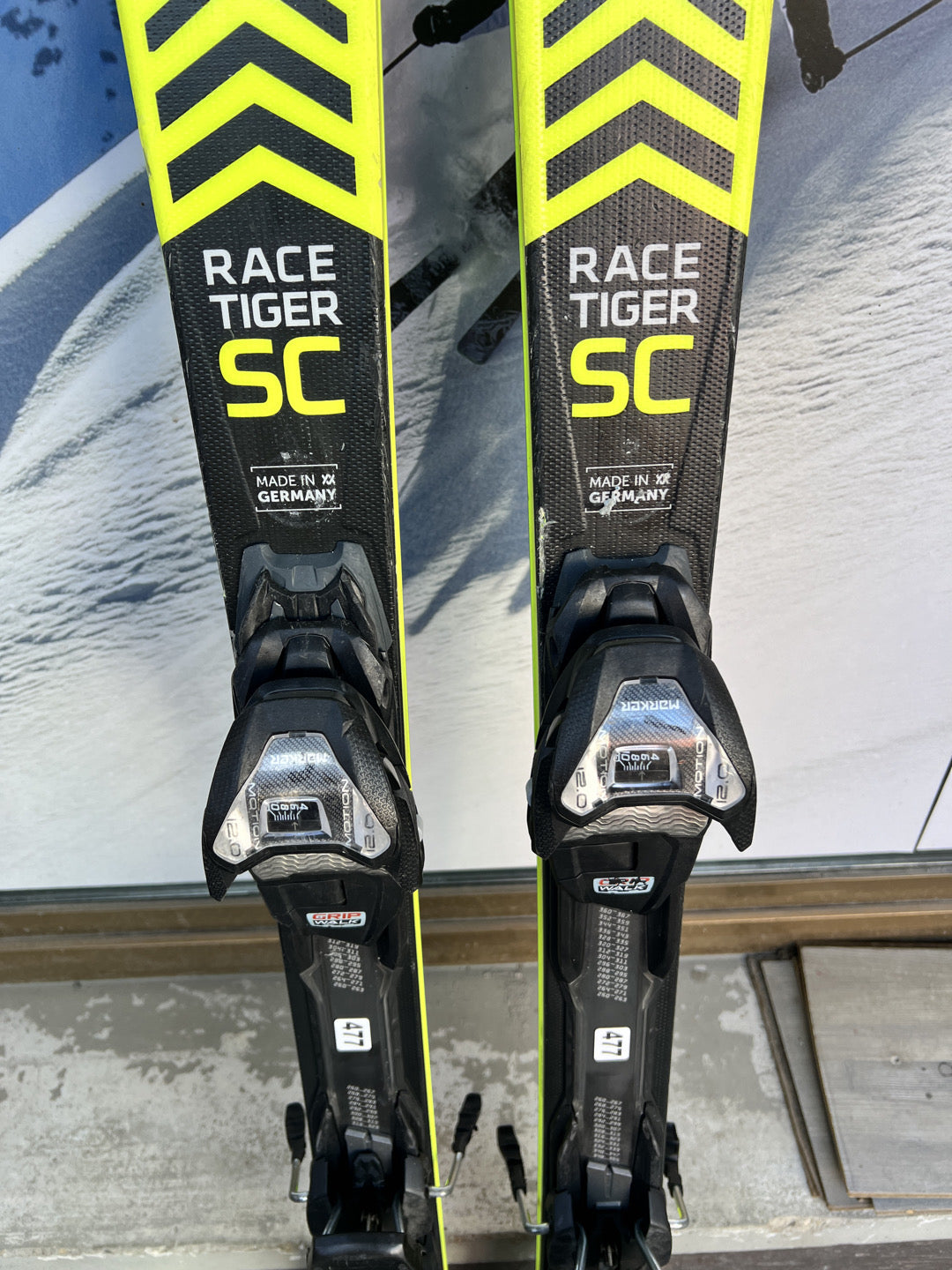 155cm sci Volkl SC r11.3 usato N477