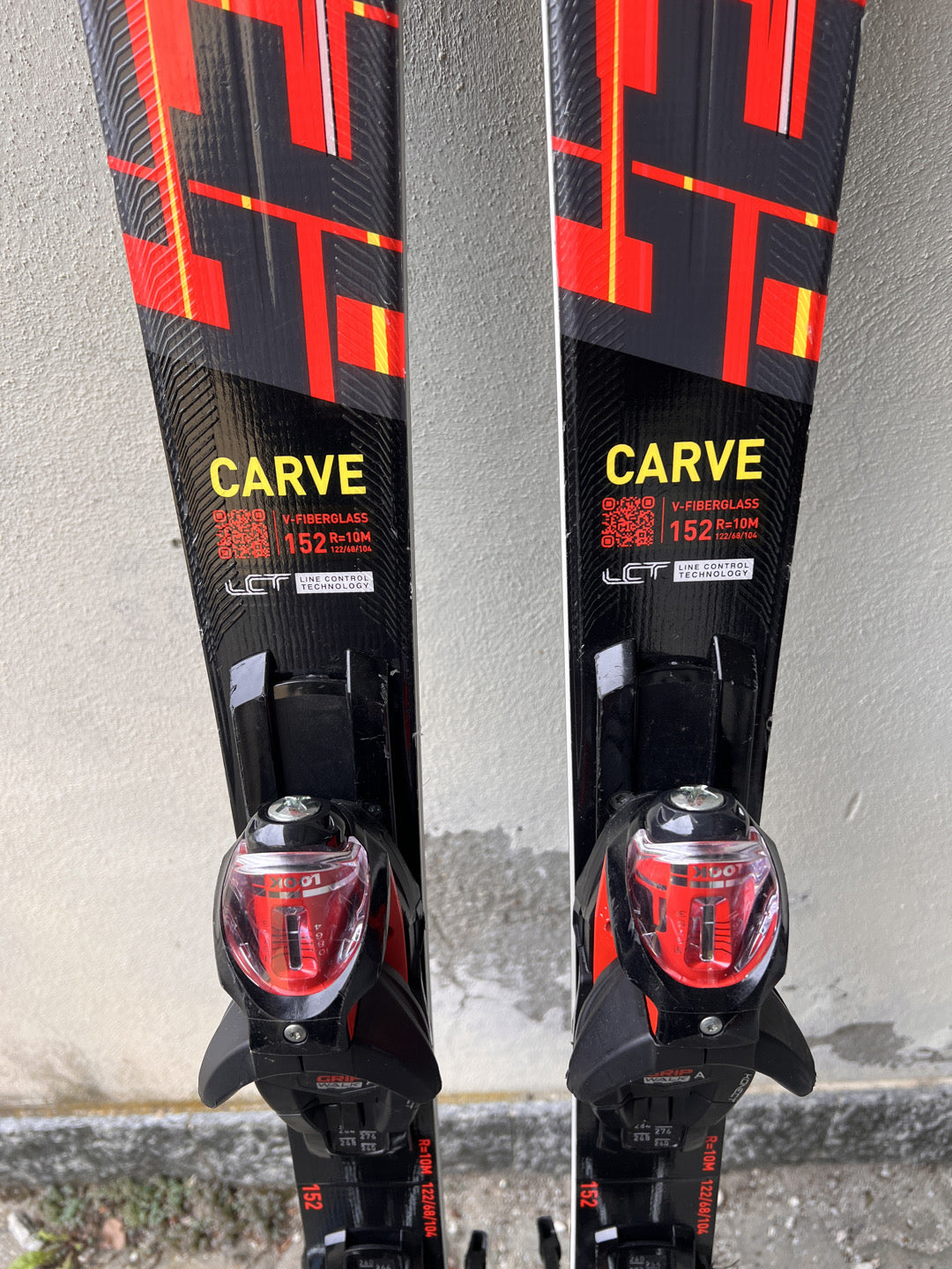 152cm Rossignol Hero Carve r10 test usato