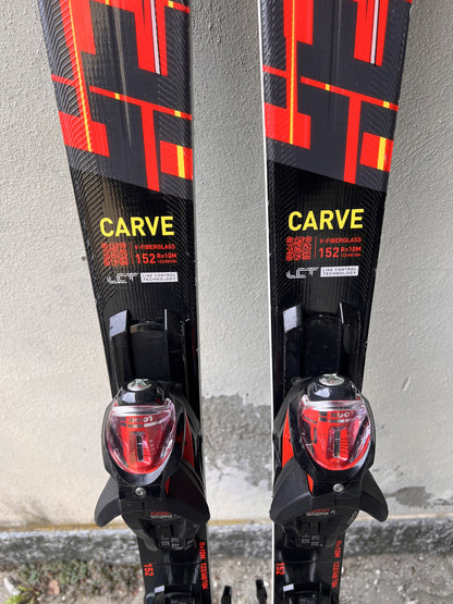 152cm Rossignol Hero Carve r10 test usato