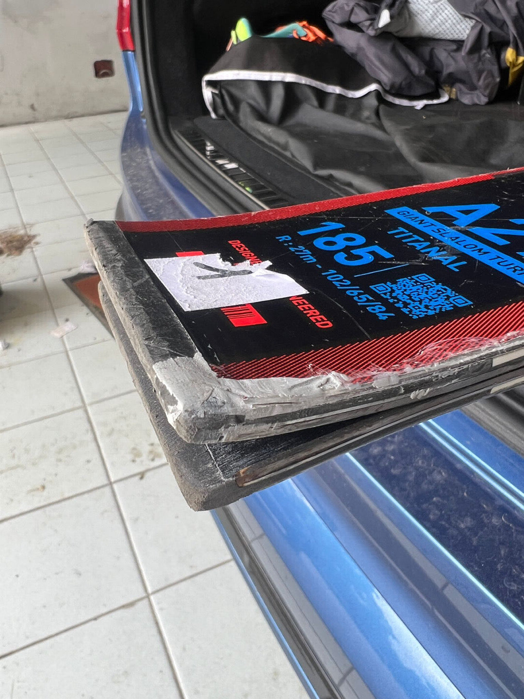 185cm sci Rossignol Hero GS r27 usato 2025 N1