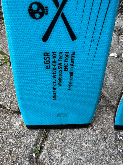 Head e.GSR 163cm r13.1 2025 usati test sci GS