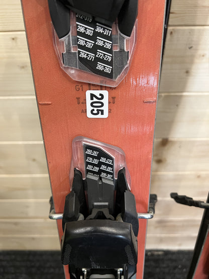 180cm Sci freeride Blizzard Rustler 9 r17 usato