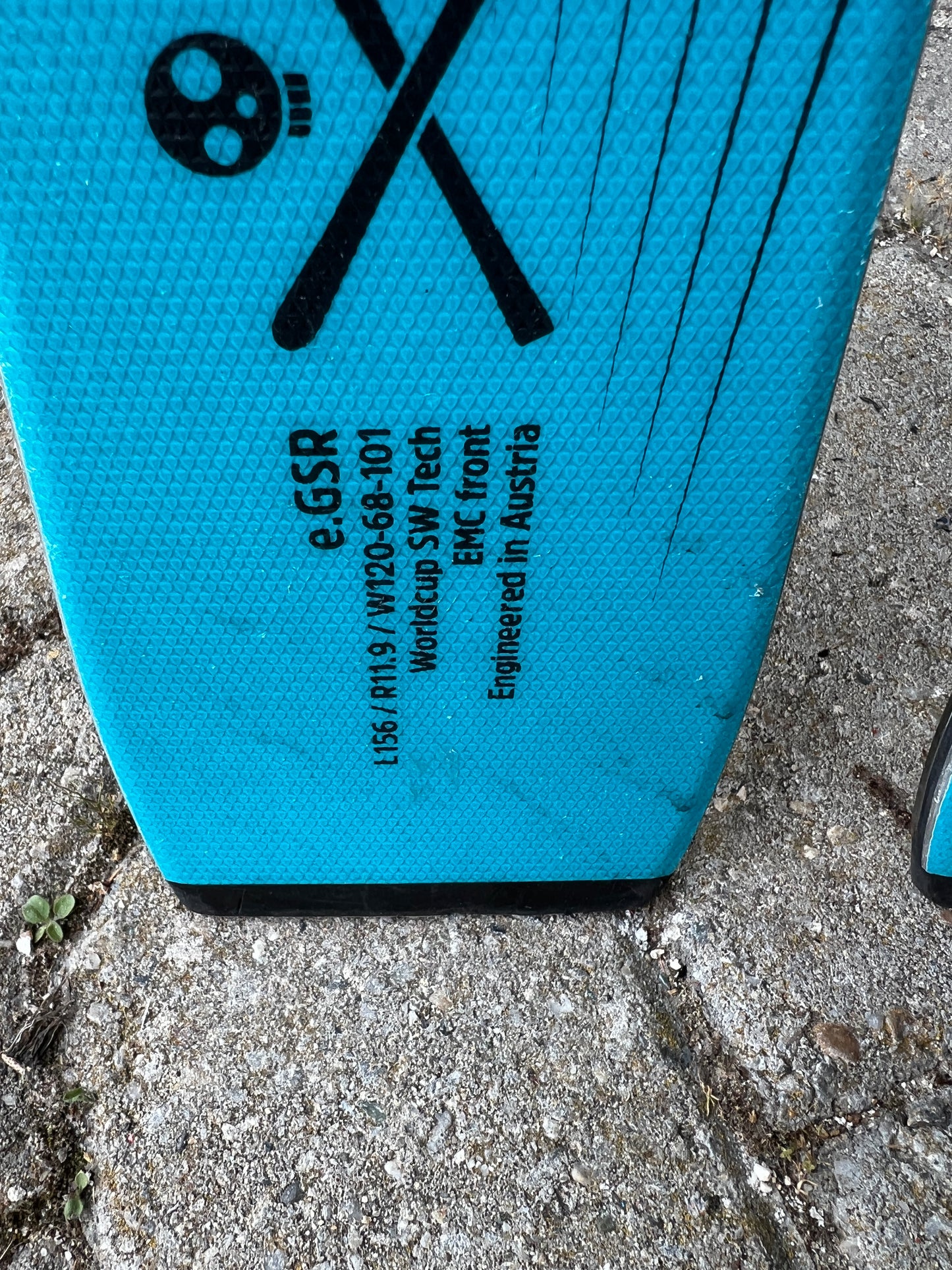 Sci Head e.GSR 156cm r 11.9m usati test