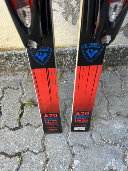 170cm sci Rossignol Hero GS FIS r20 usato 2024 N2