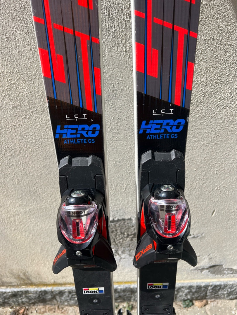 170cm sci Rossignol Hero GS r20 usato 2025 N2