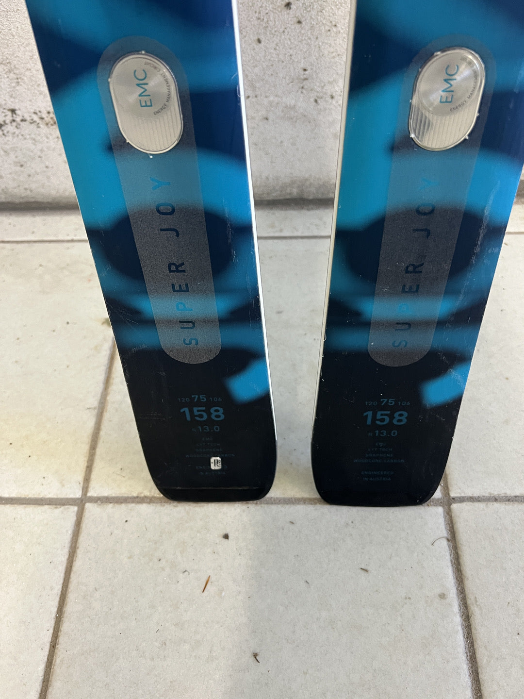 158cm sci Head Superjoy r13 usato test