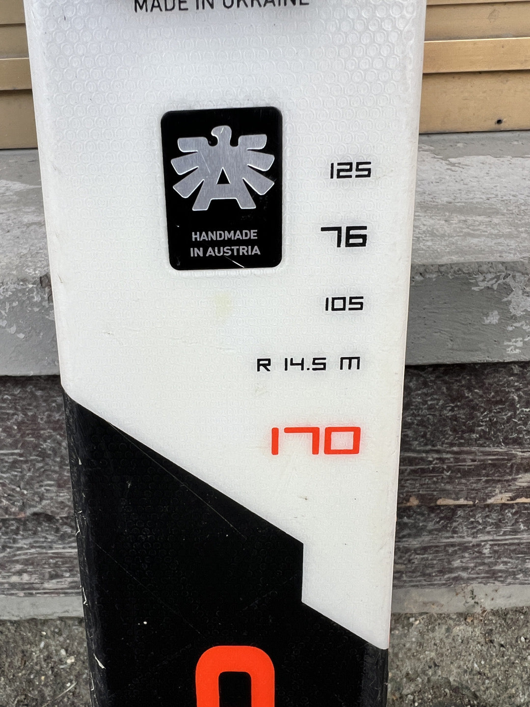 170cm sci Blizzard Race TI 2023 r14.5 usati N103