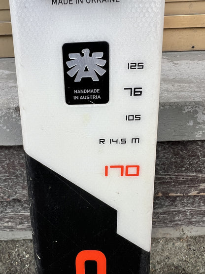 170cm sci Blizzard Race TI 2023 r14.5 usati N103