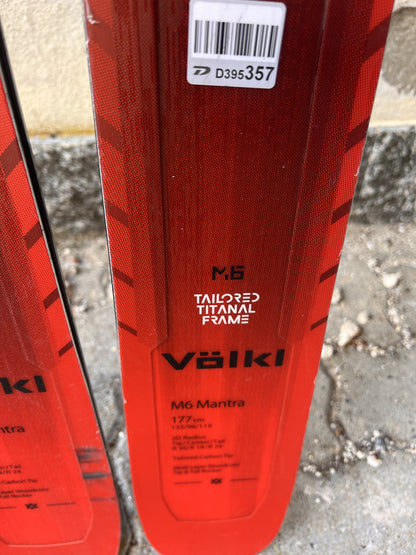 177cm Sci freeride Volkl Mantra M6 96 usato N1