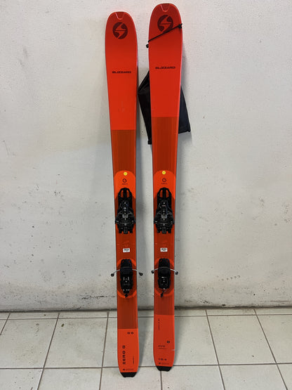 164cm Blizzard G095 Sci + attacchi + pelli (N0822)