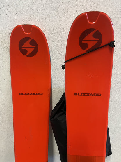 164cm Blizzard G095 Sci + attacchi + pelli (N0822)