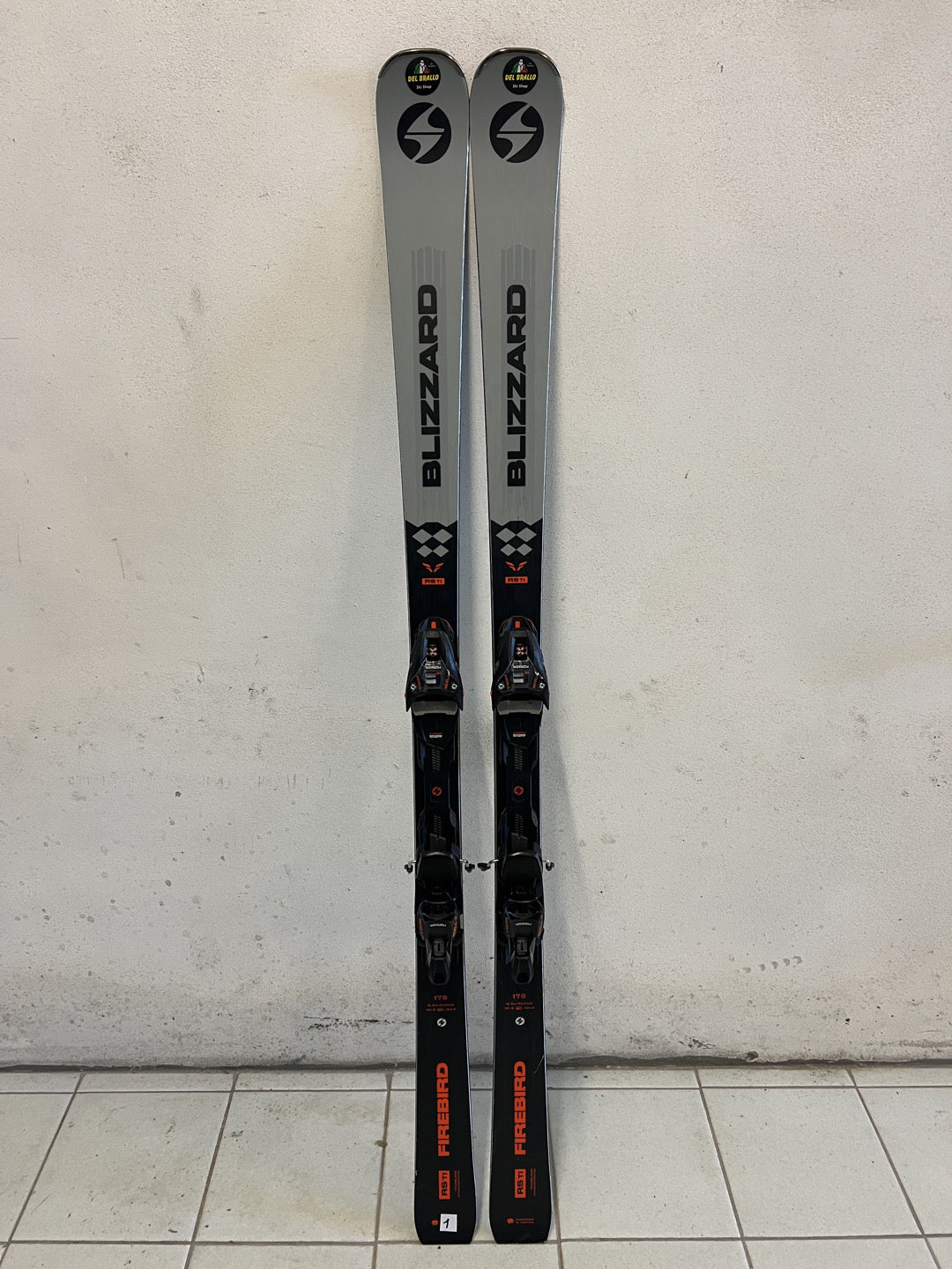 178cm sci Blizzard RS Ti Test r16.5 usati