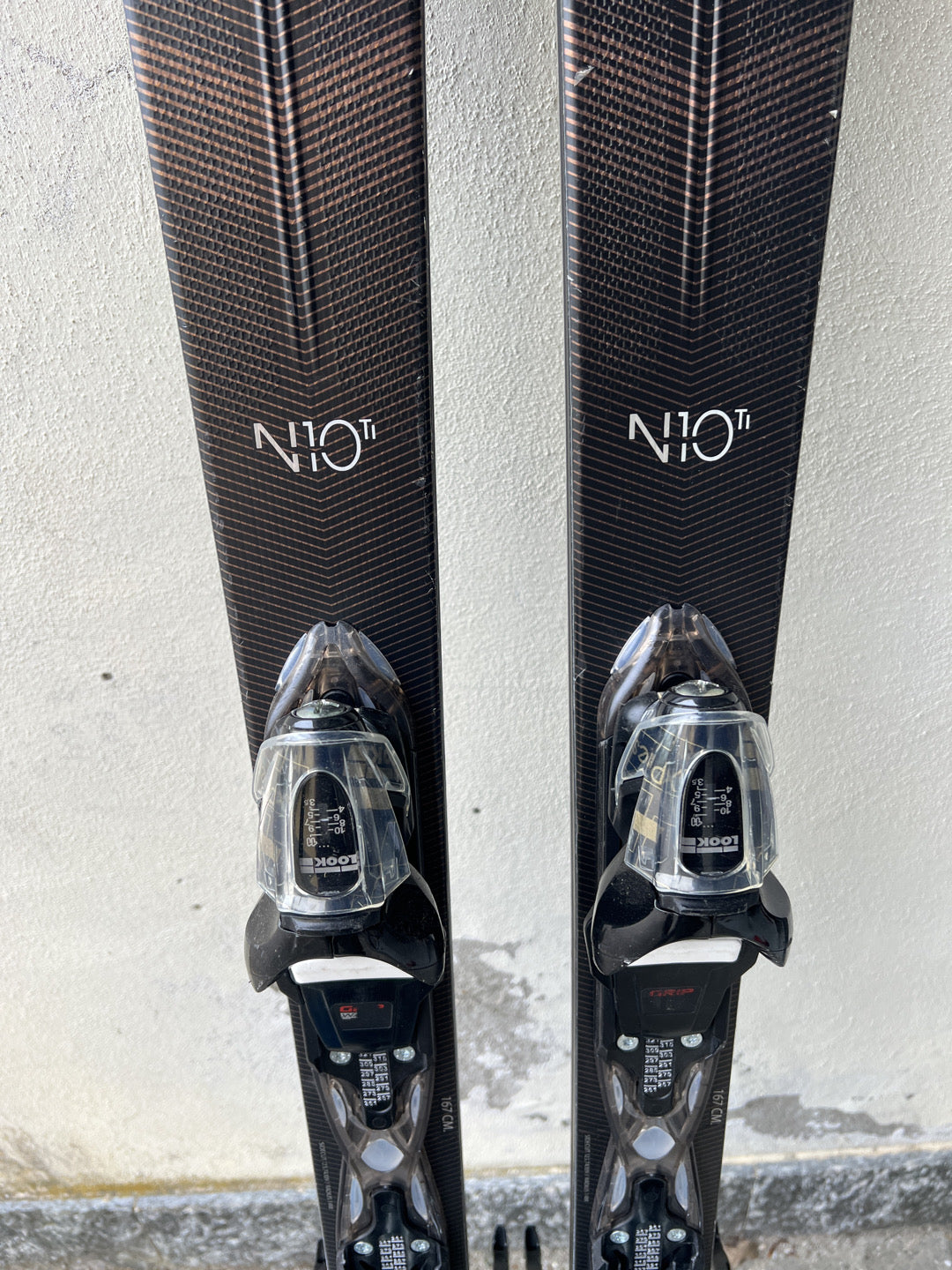 167cm sci Rossignol Nova10 Ti r14 usato N3