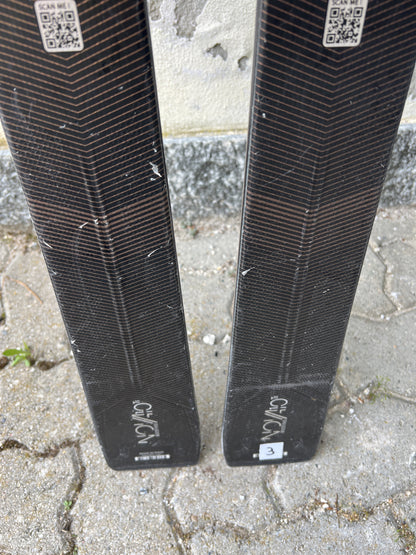 167cm sci Rossignol Nova10 Ti r14 usato N3