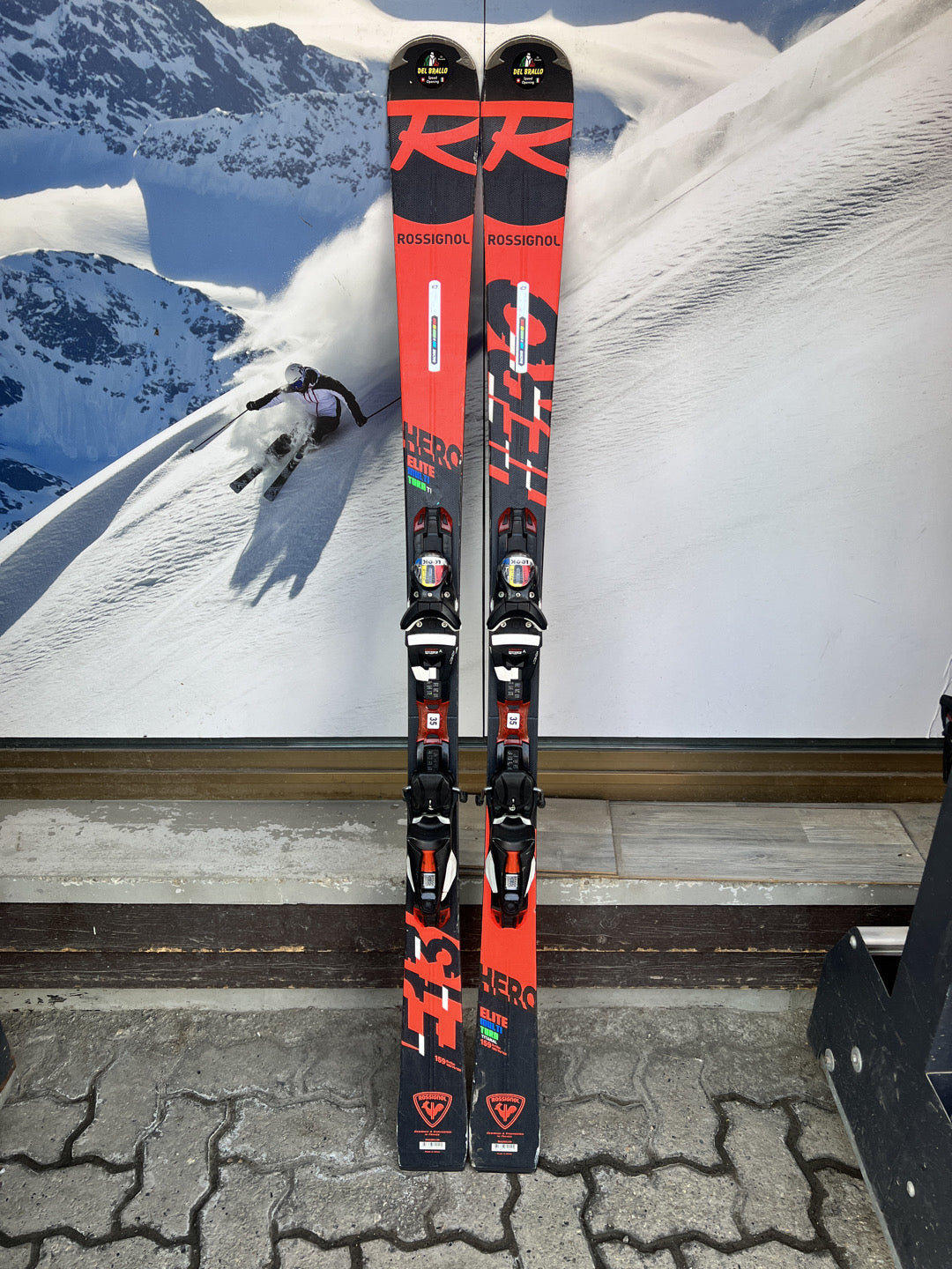 159cm sci Rossignol MT TI r13 usati N35