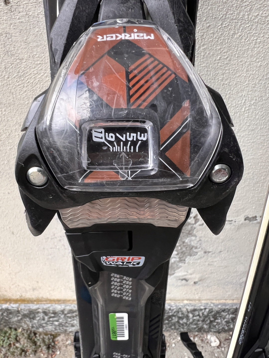 154cm sci Volkl Flair 75 r12.2 usato N132 8617