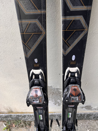 154cm sci Volkl Flair 75 r12.2 usato N132 8617