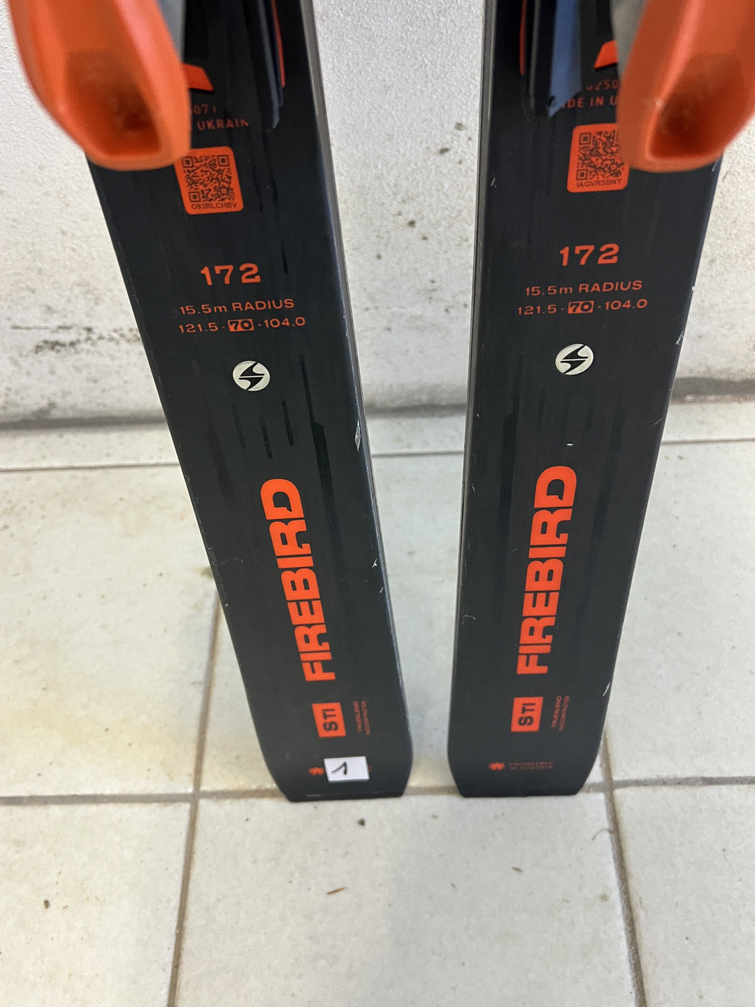 172cm sci Blizzard S TI Test r15.5 usati N1