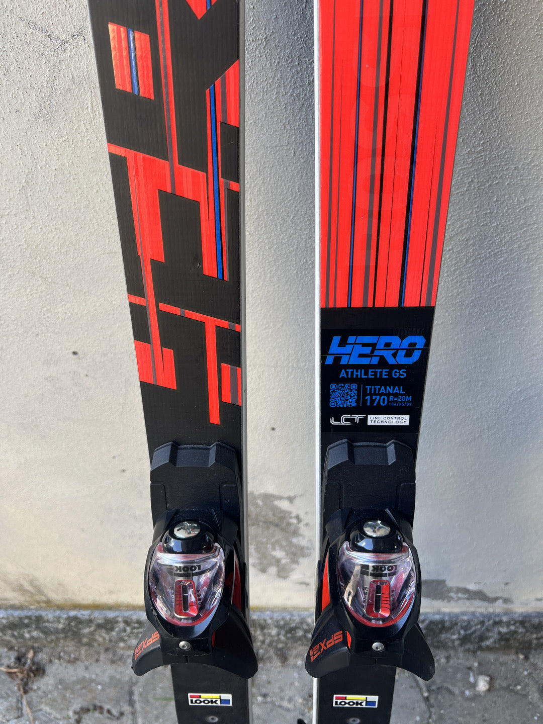 170cm sci Rossignol Hero GS FIS r20 usato 2024 N4