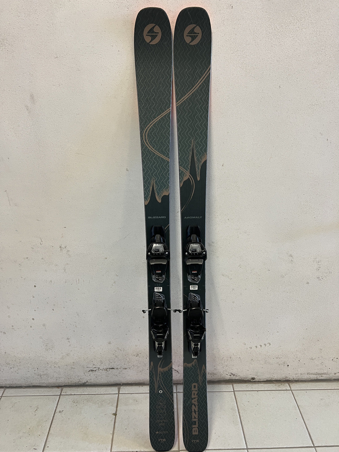 176cm Sci freeride Blizzard Anomaly94 r17 usato