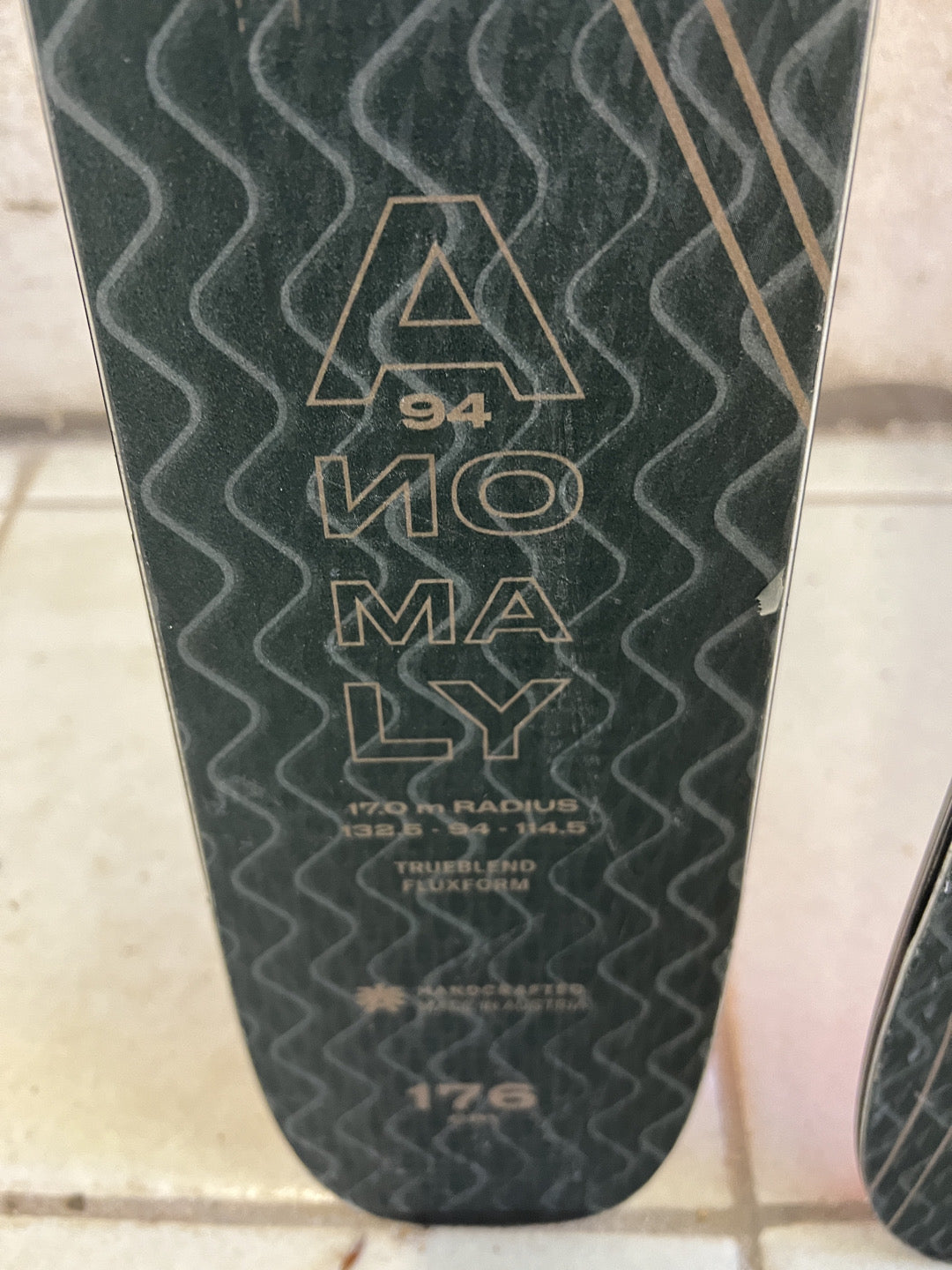 176cm Sci freeride Blizzard Anomaly94 r17 usato