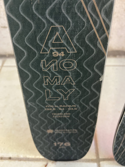 176cm Sci freeride Blizzard Anomaly94 r17 usato