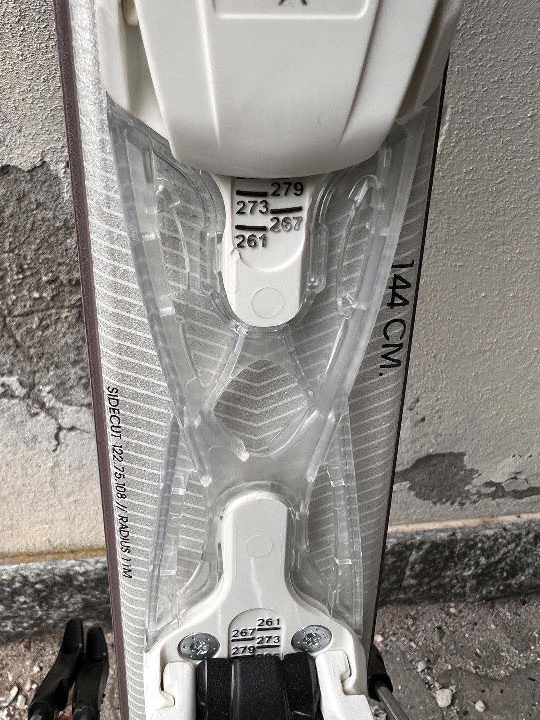 144cm sci Rossignol Nova 2 r11 usato test