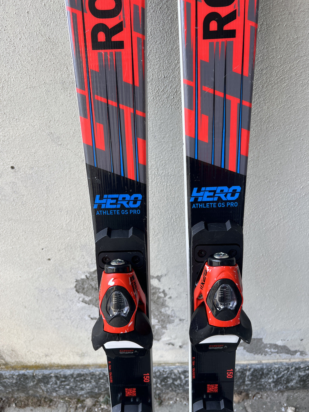 150cm sci Rossignol Hero FIS GSJ r16 usato N4