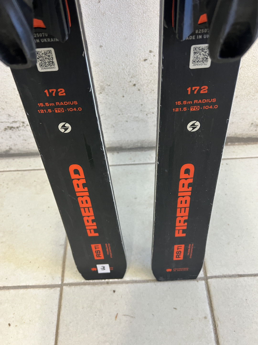 172cm sci Blizzard RS TI Test r15.5 usati N3