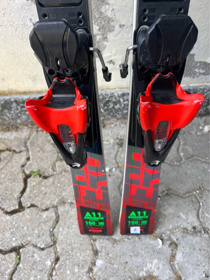 150cm sci Rossignol Hero FIS SLJ r11 usato 2025 N2
