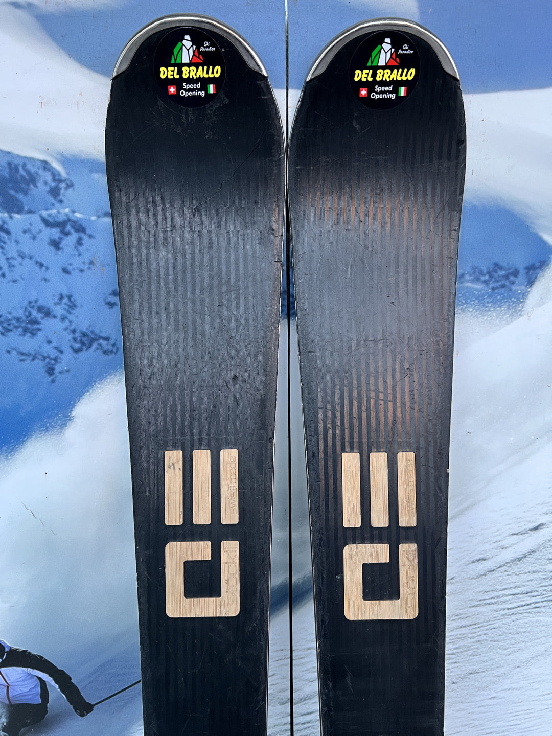 168cm sci Stockli O2 Woodcore r14.3 usati N134