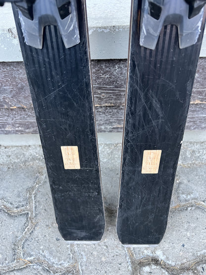 168cm sci Stockli O2 Woodcore r14.3 usati N134