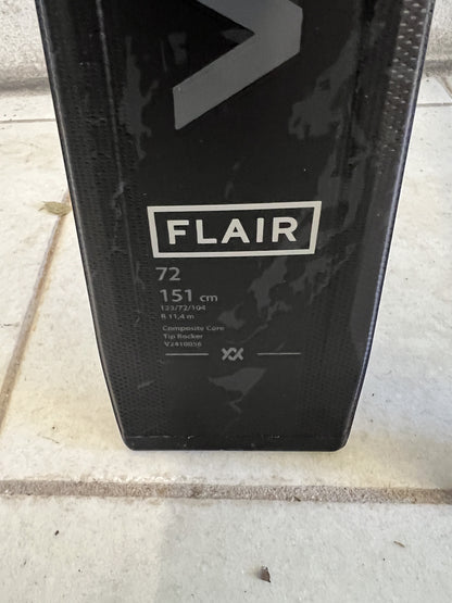 151cm sci Volkl Flair 72 r11.4 usato test