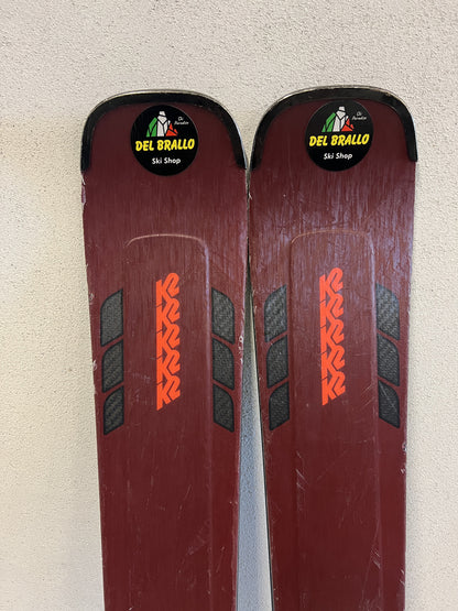 167cm sci K2 MTi W r16.2 usato test